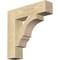Ekena Millwork Balboa Block Rough Sawn Bracket, Douglas Fir, 4"W x 18"D x 18"H BKT04X18X18BOA05RDF - alternate 1